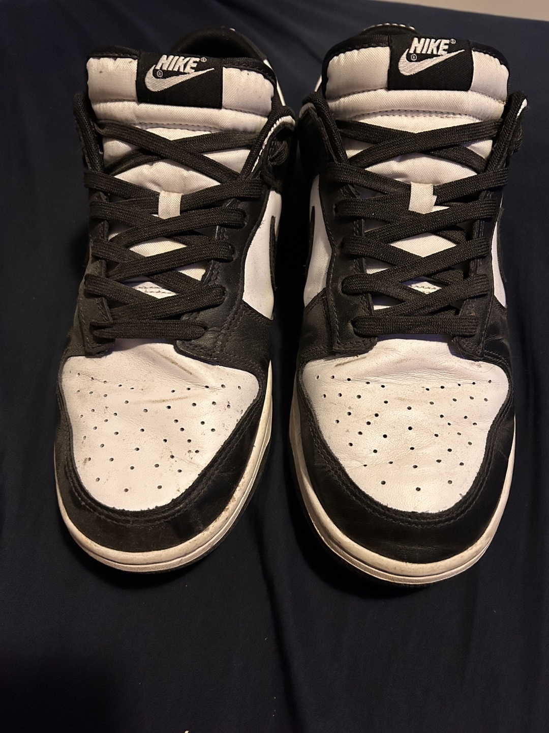 Nike Dunk Low Black White Men's Shoes