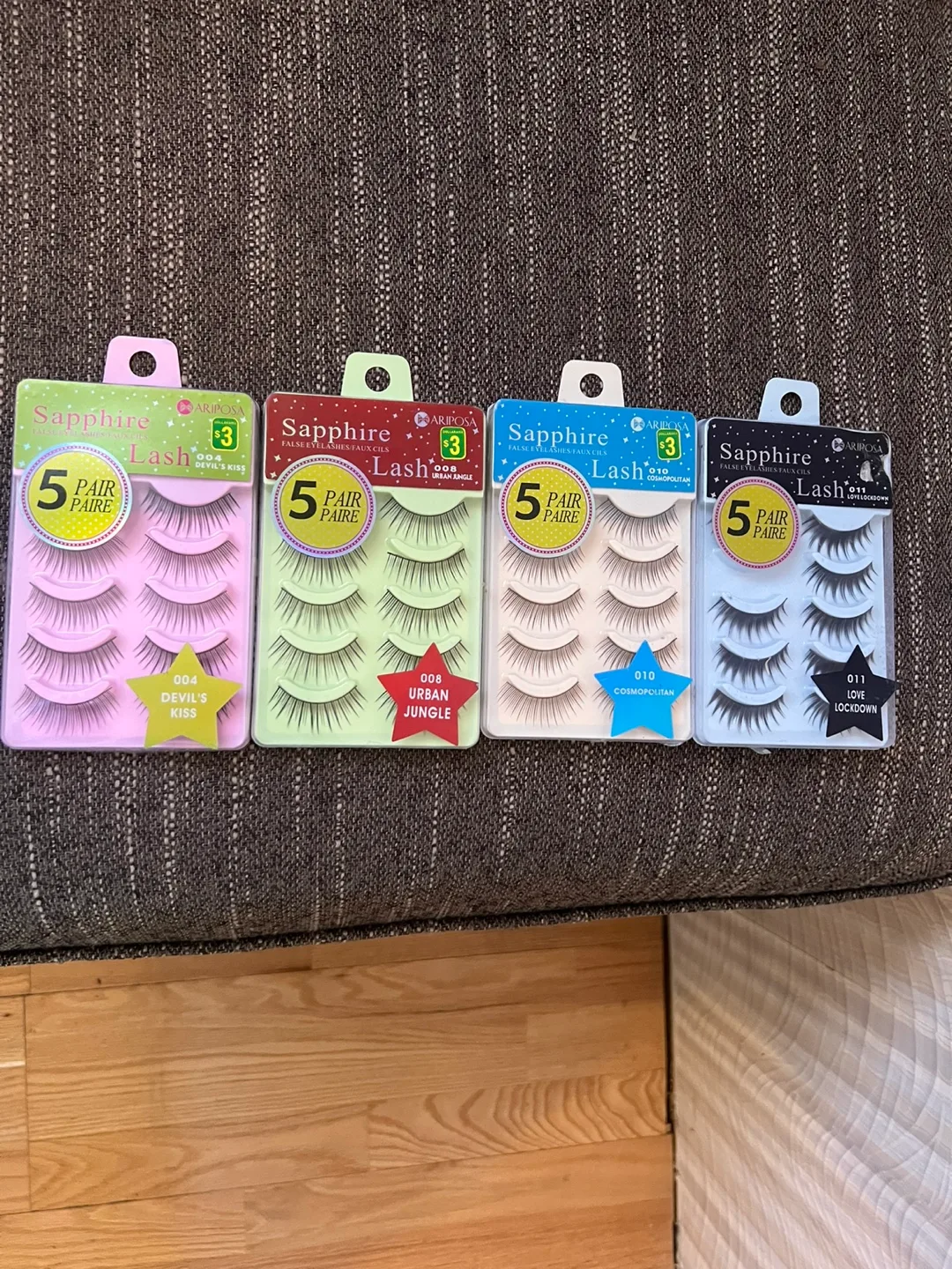 Sapphire Lash Set - Multi-Color image indicator(2)