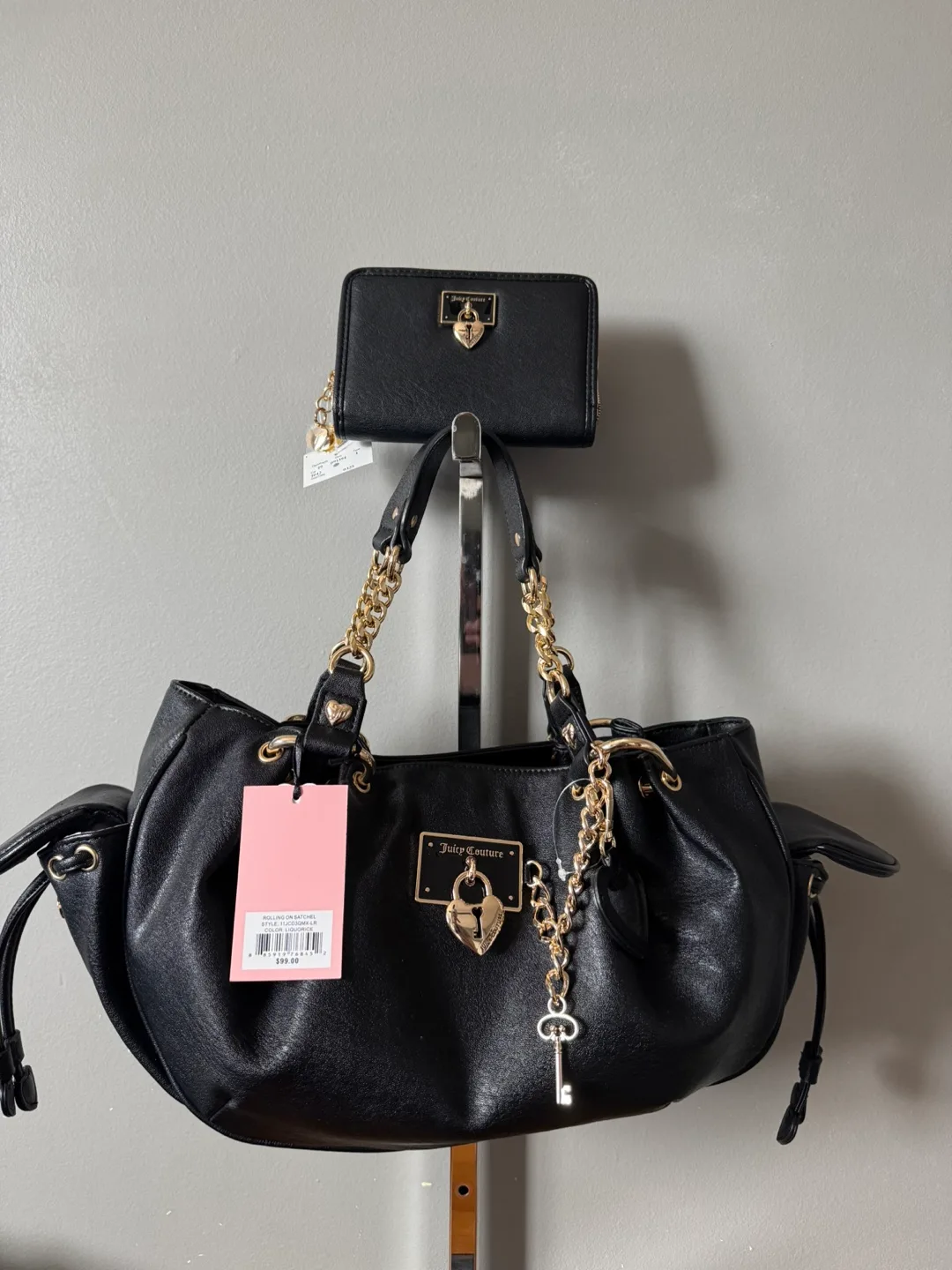 Juicy Couture shoulder bag & wallet set thumbnail