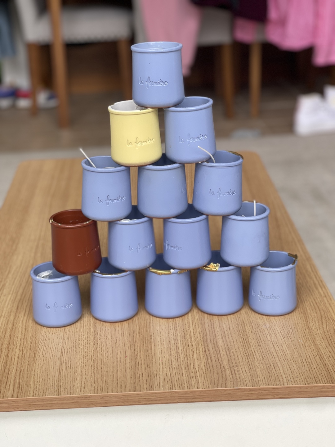 La Fermière Clay jars - Bulk Lot