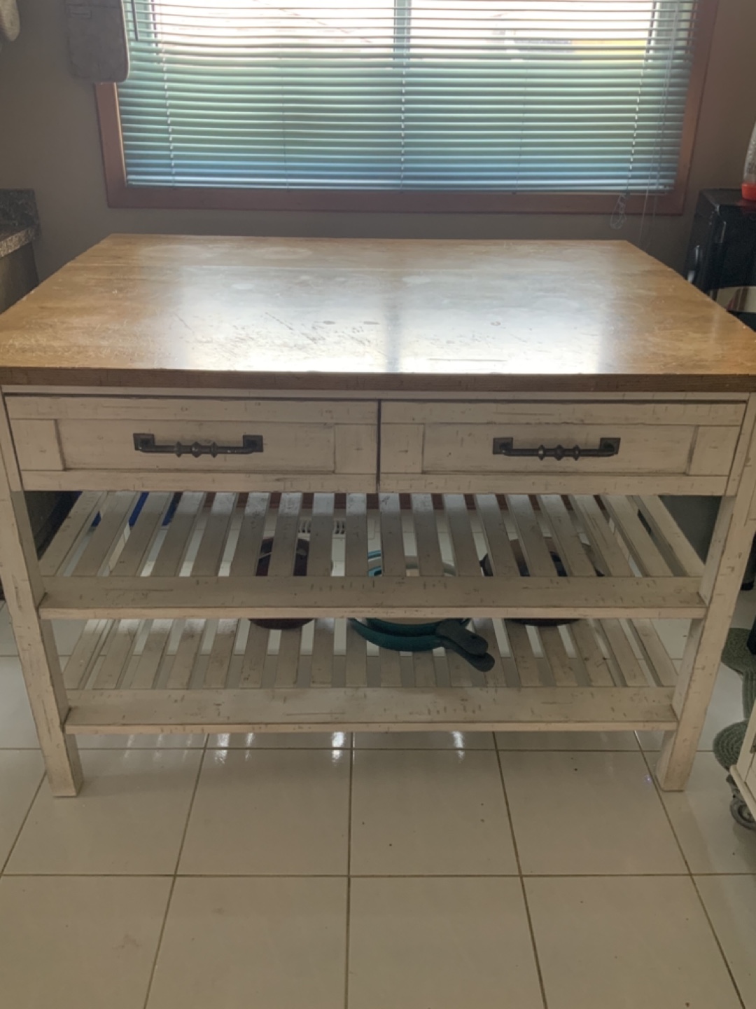 Kitchen Island with Butcher Block Top - photo 5