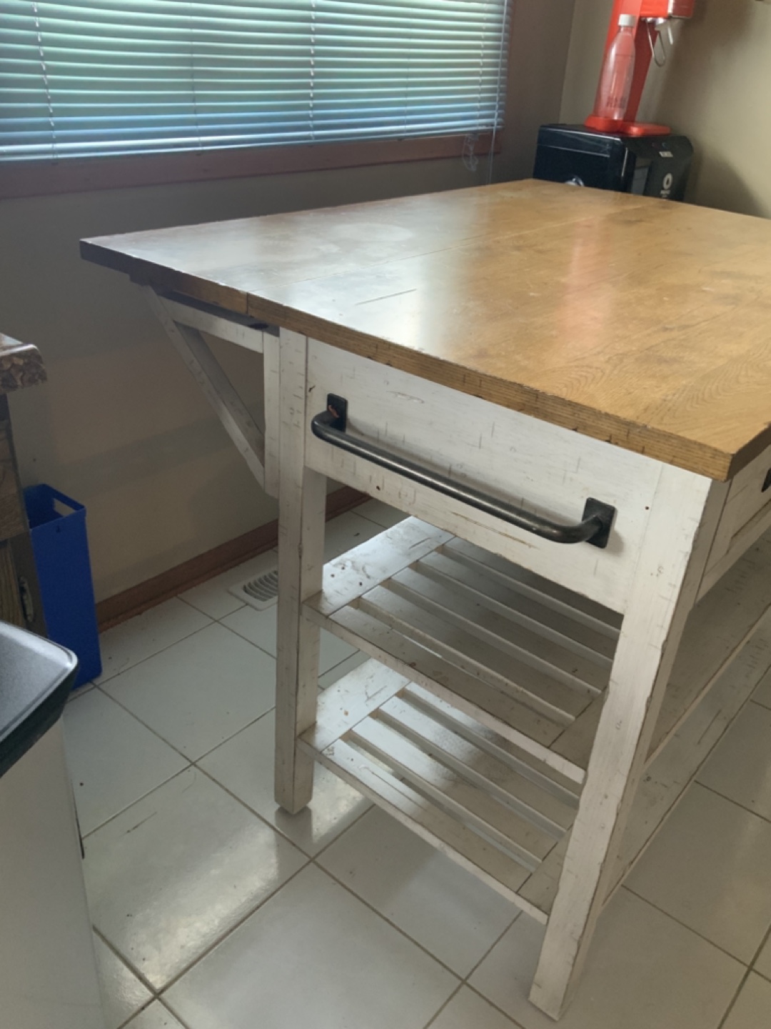 Kitchen Island with Butcher Block Top - photo 4