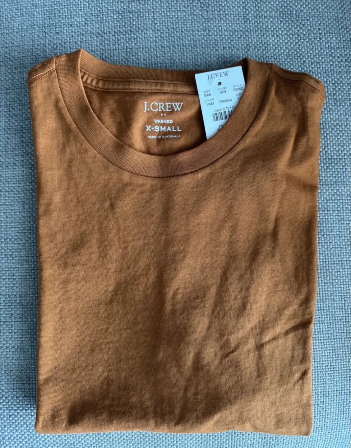 J.Crew Men's Washed Jersey Tee Size: XS **BNWT**💚 image indicator(2)