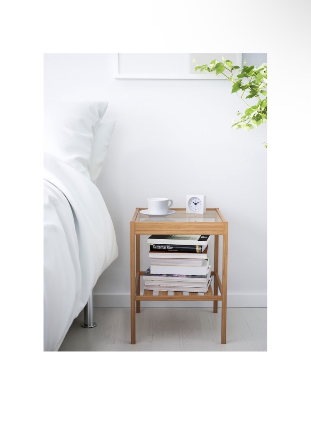 IKEA Two-Tier Bedside Table