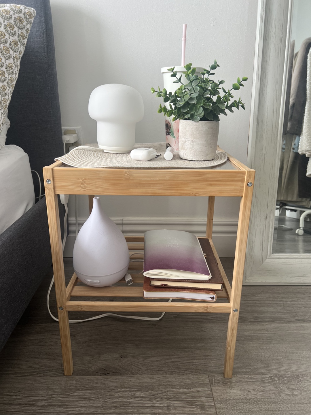 IKEA Two-Tier Bedside Table - photo 3