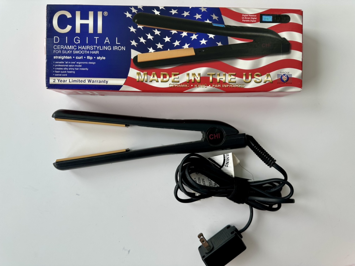 CHI Digital Ceramic Hairstyling Iron