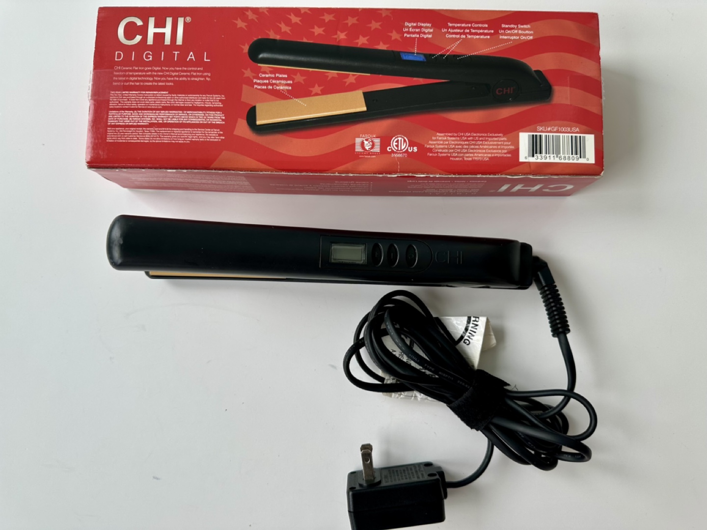 CHI Digital Ceramic Hairstyling Iron - photo 2