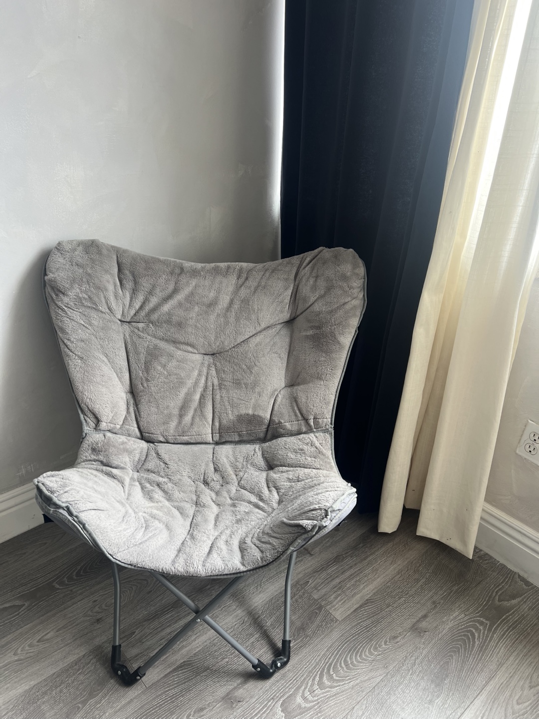 Grey Butterfly Chair - photo 2