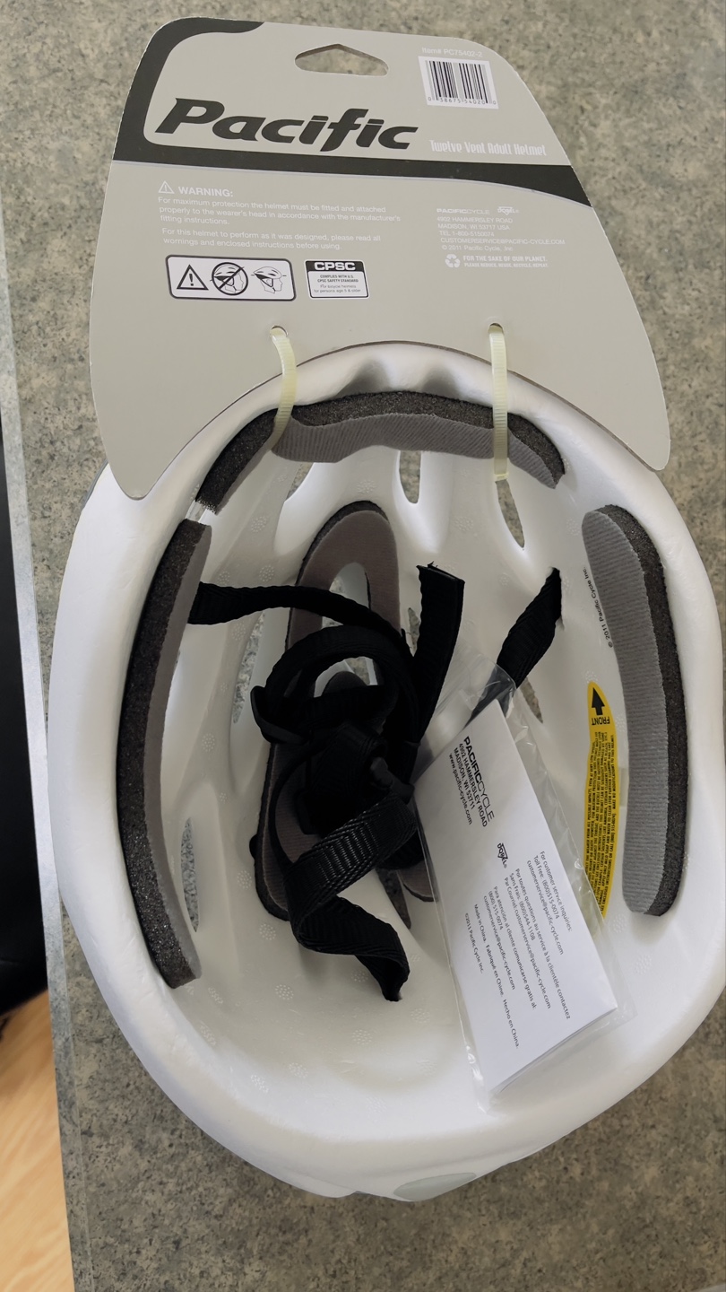 Pacific Cycle Adult Bike Helmet - Silver - photo 2