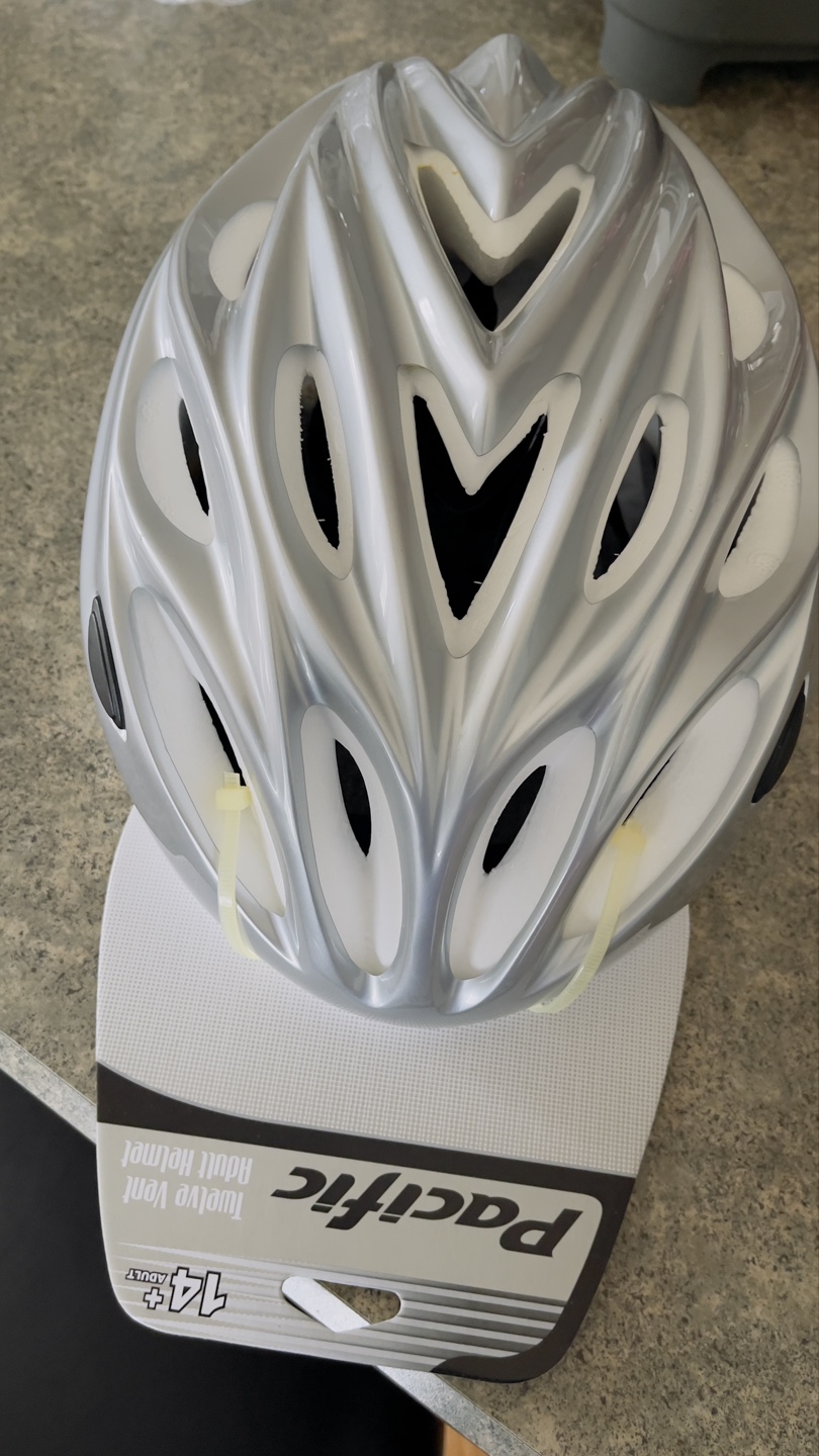 Pacific Cycle Adult Bike Helmet - Silver - photo 3