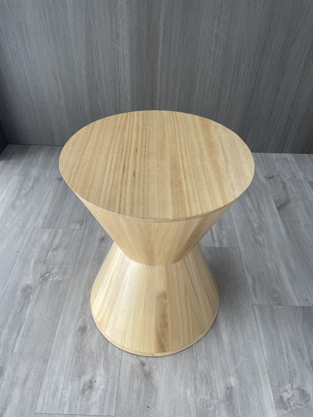 Wood Hourglass Side Table by Bouclair – Stylish & Versatile
