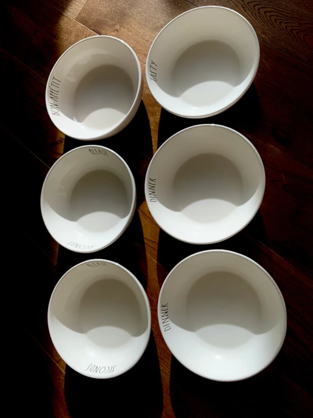 ⭐️6 Rae Dunn OG Artisan Collection Deep Pasta Bowls⭐️ image indicator(4)