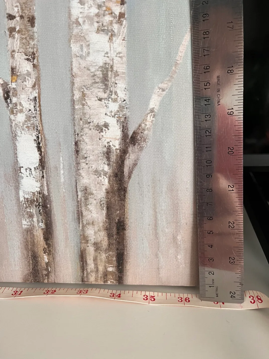 Large Birch Tree Canvas Wall Art image indicator(3)