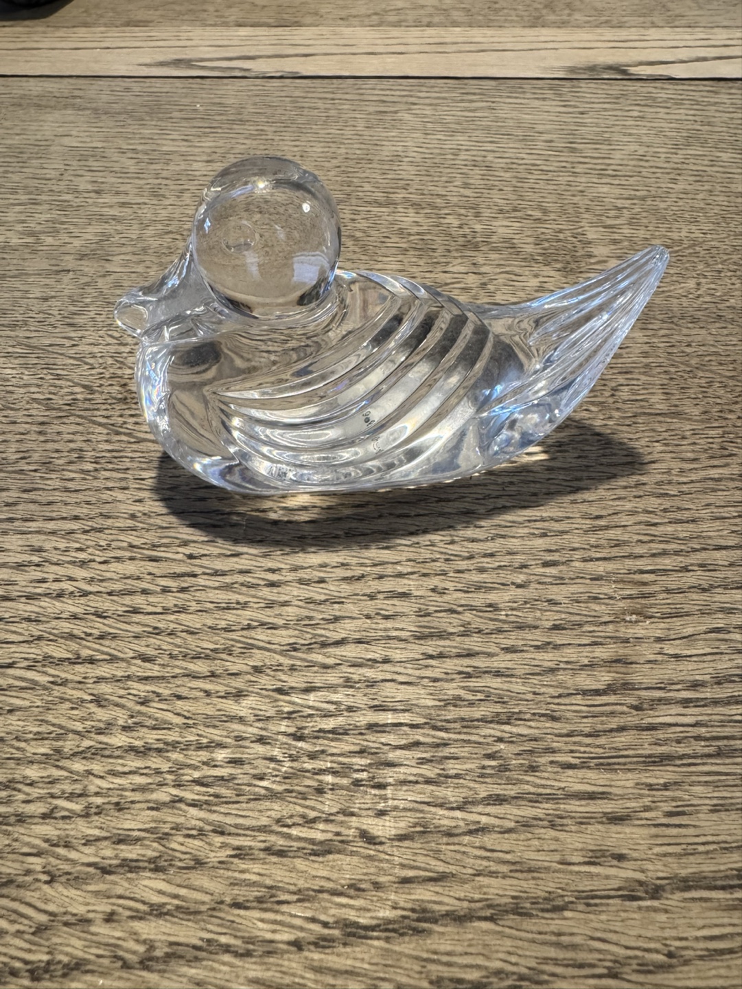 Collection of five vintage crystal figurines - photo 4