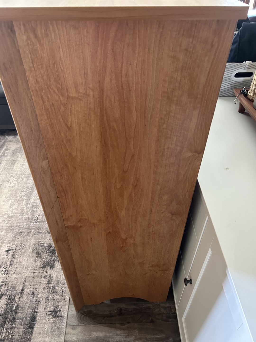 Five-Drawer Wooden Chest of Drawers - photo 2