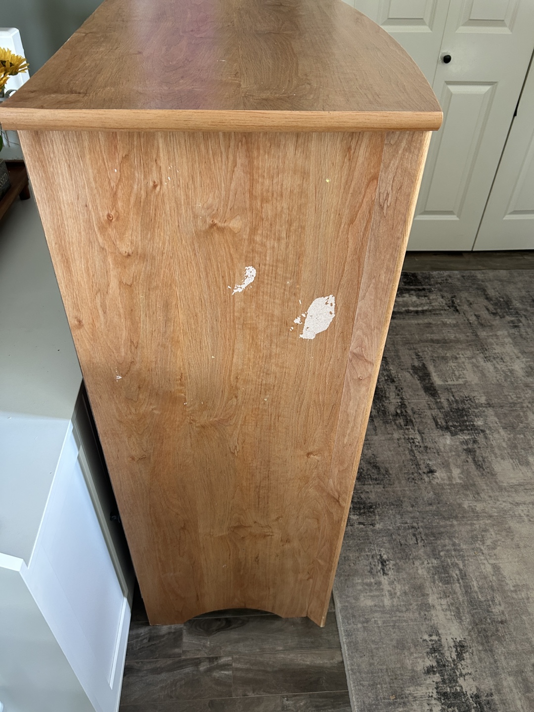 Five-Drawer Wooden Chest of Drawers - photo 4