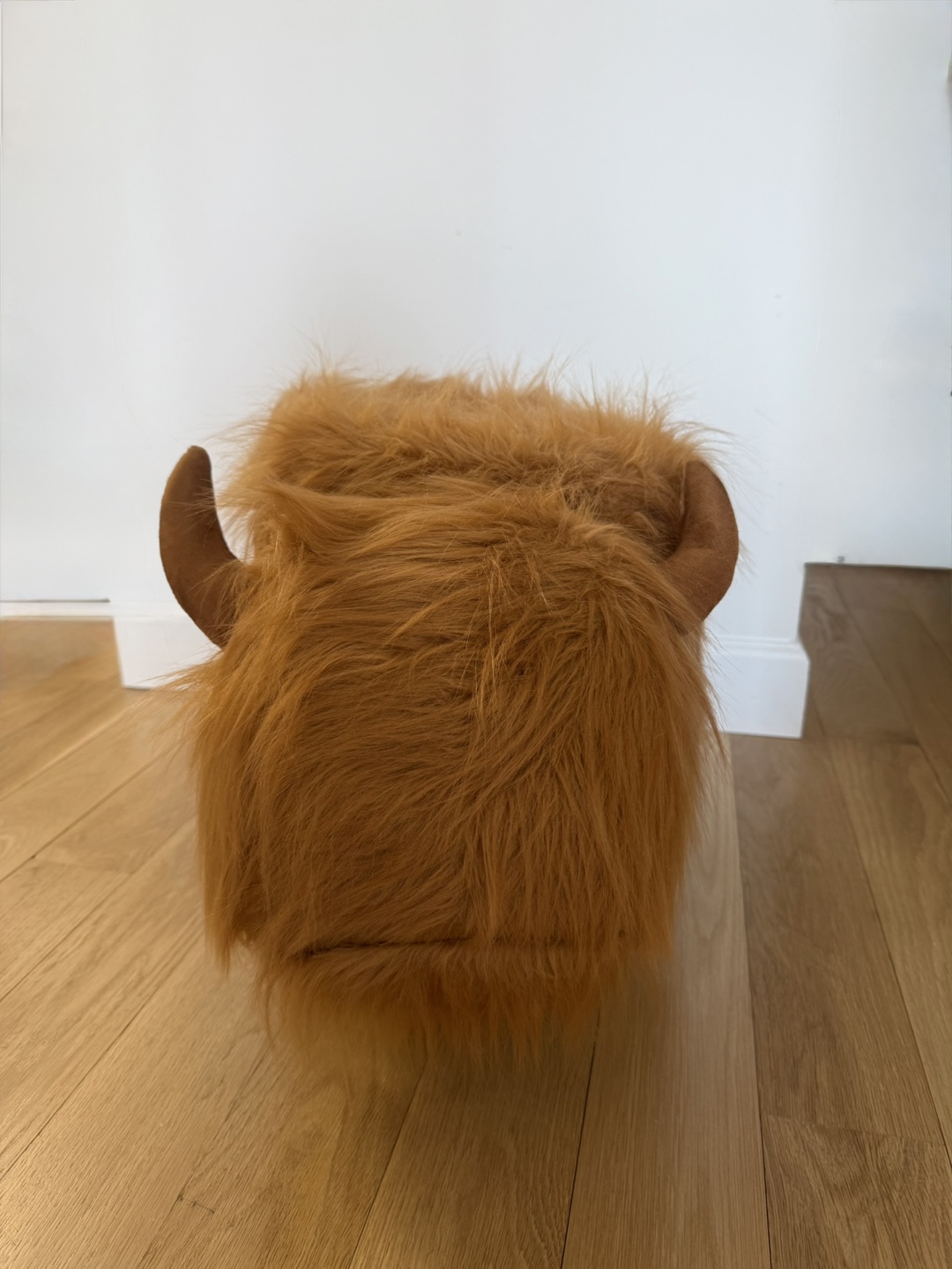 Highland Cow Storage Ottoman - photo 2