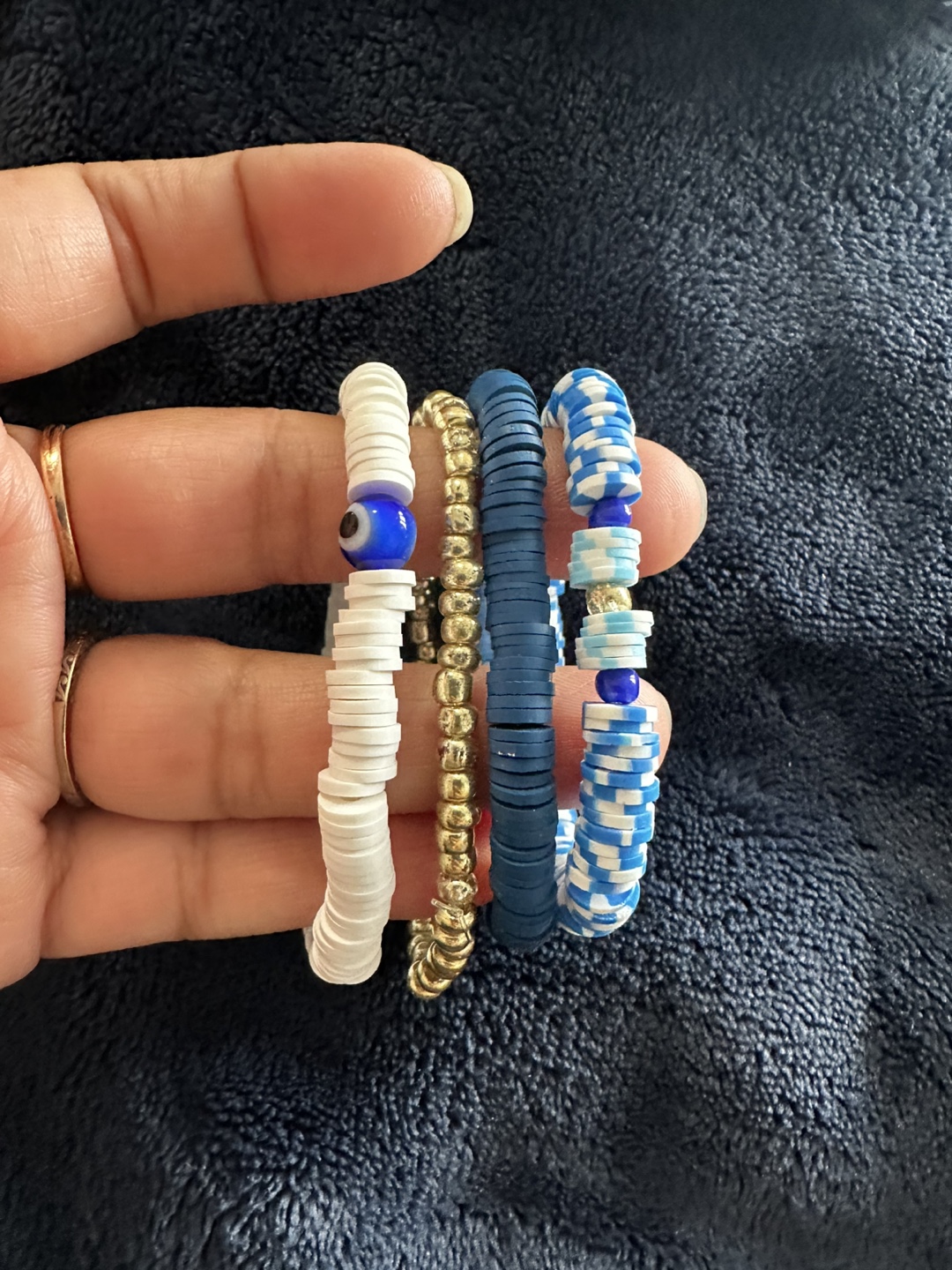 Set of 4 Beaded Bracelets