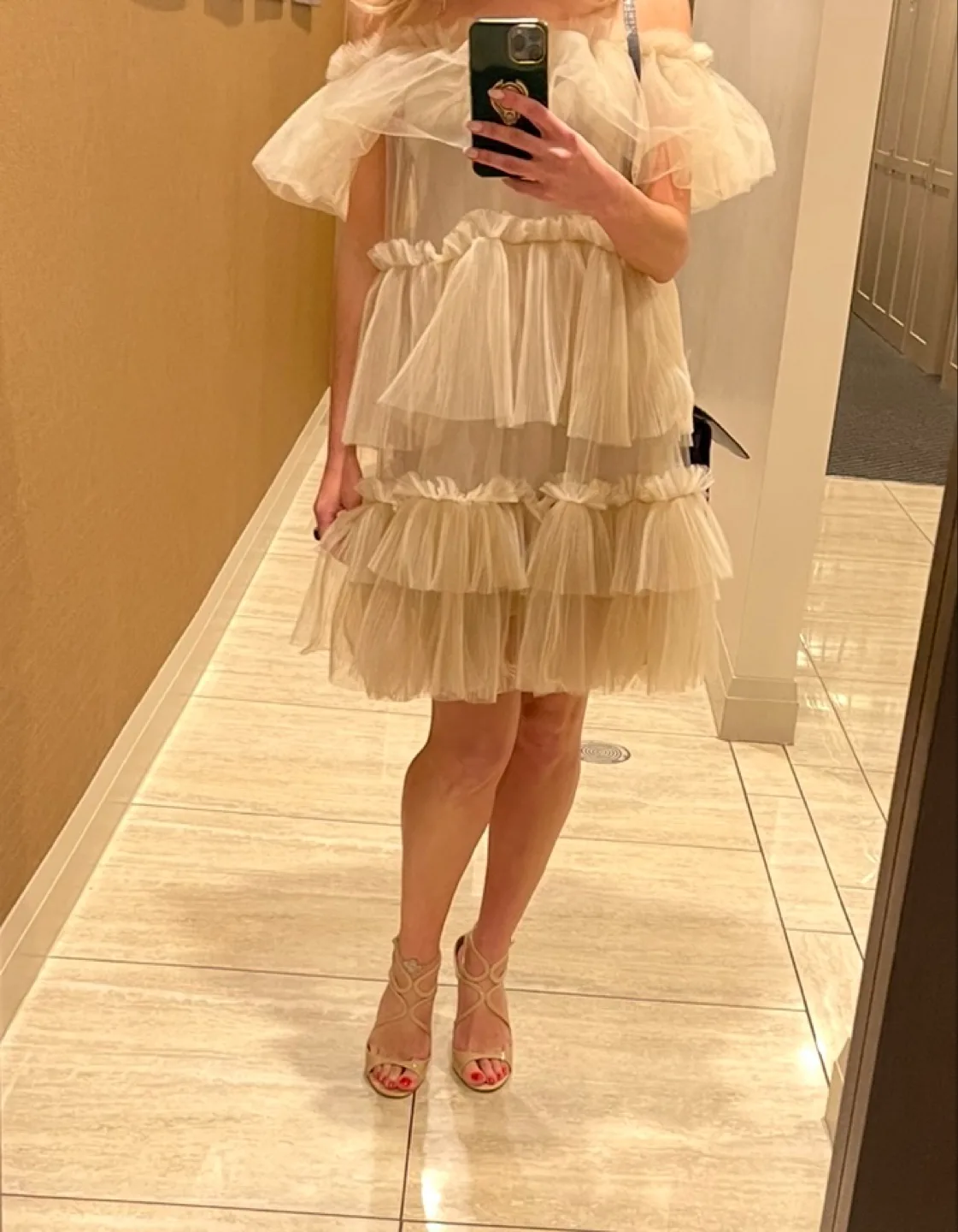 H&M Tulle Mini Dress - Size XS thumbnail