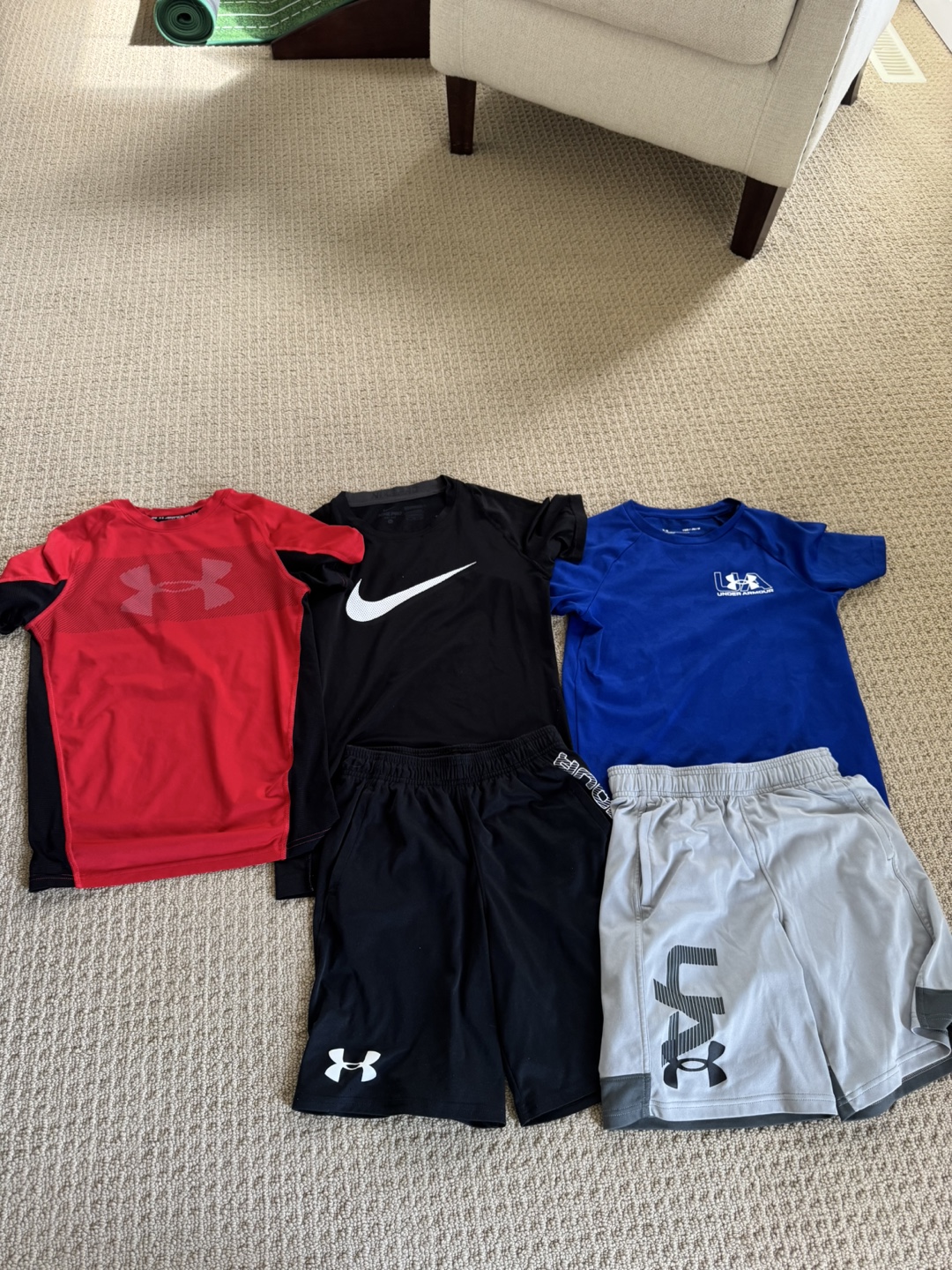 Boy's athletic shirts and shorts bundle - photo 2