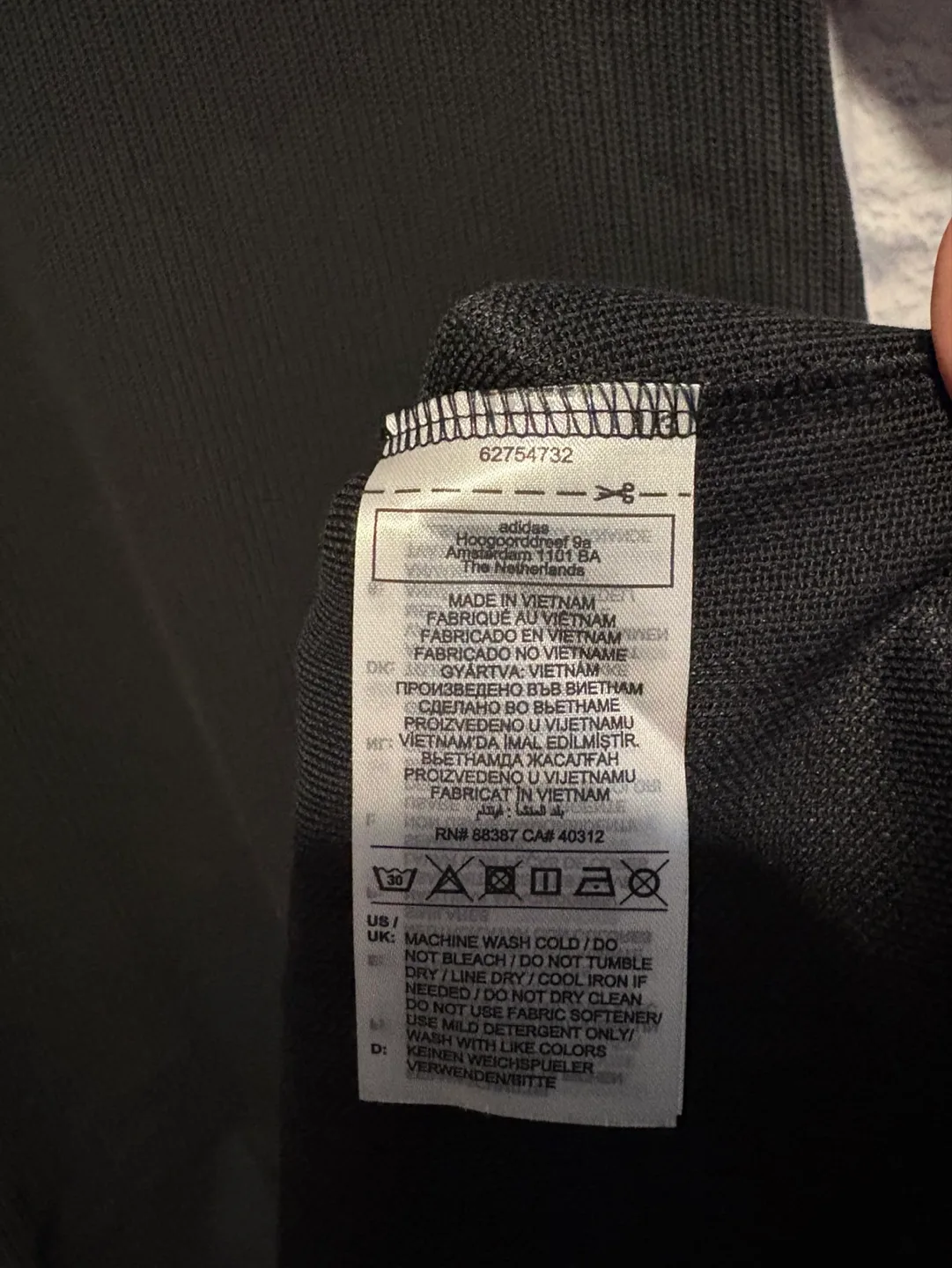 New Adidas Ribbed Maxi Dress Size Large image indicator(5)