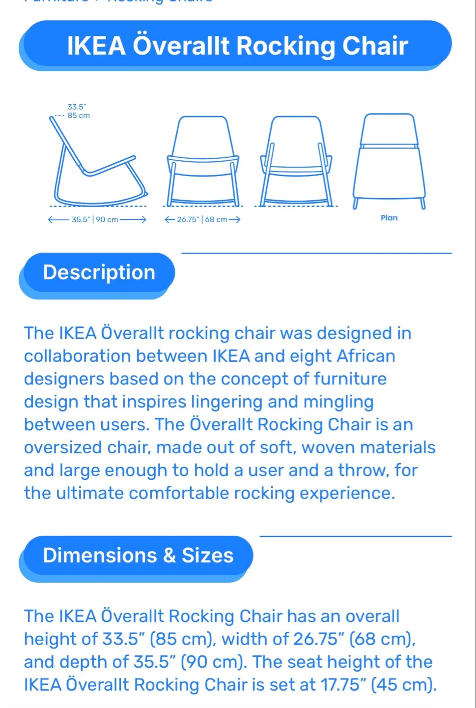 IKEA INDOOR / OUTDOOR PATIO SET ROCKING CHAIR & FOOT STOOL image indicator(9)