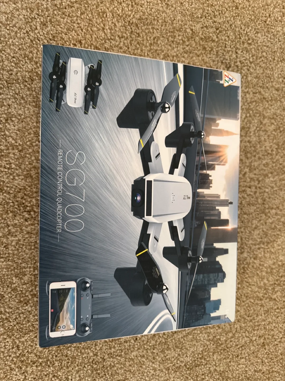 SG700 Remote Control Quadcopter Drone with 3 Batteries thumbnail