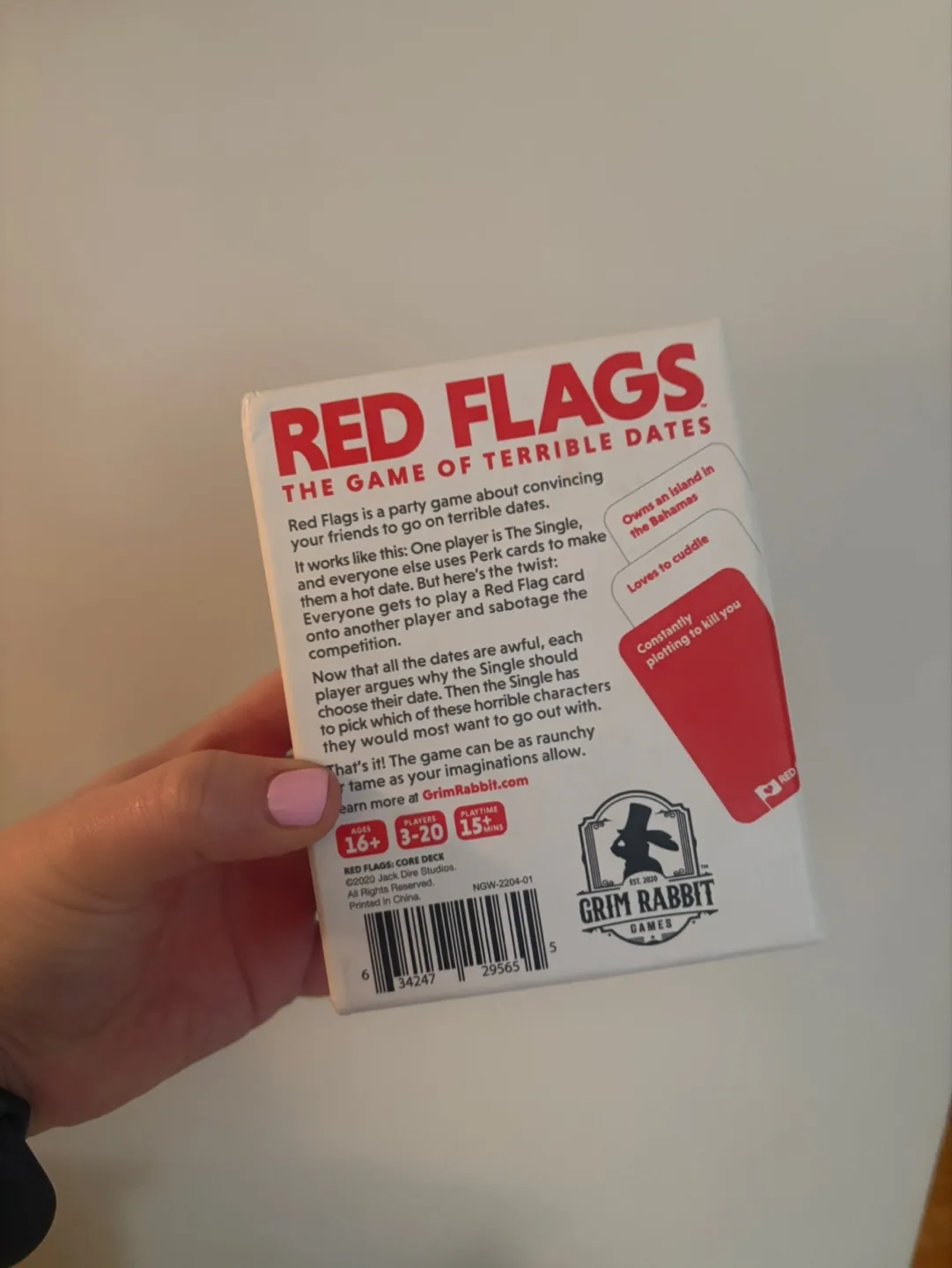 Red Flags: The Game of Terrible Dates image indicator(2)