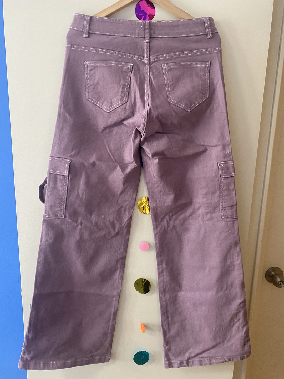 Lavender Cargo Pants - photo 4