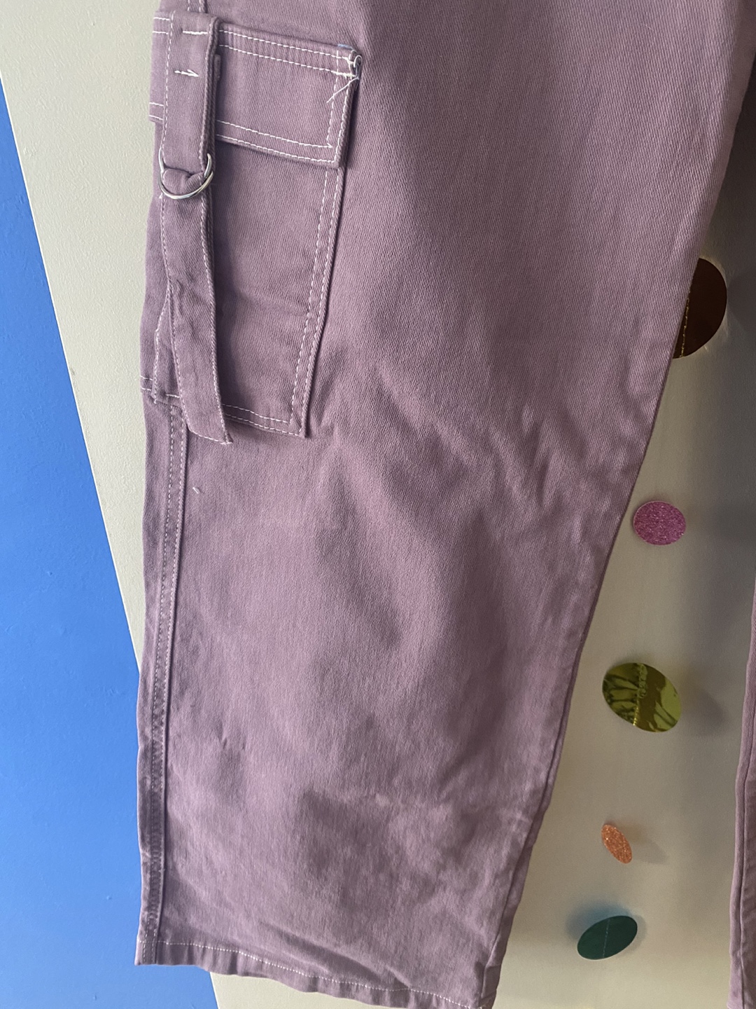 Lavender Cargo Pants - photo 3