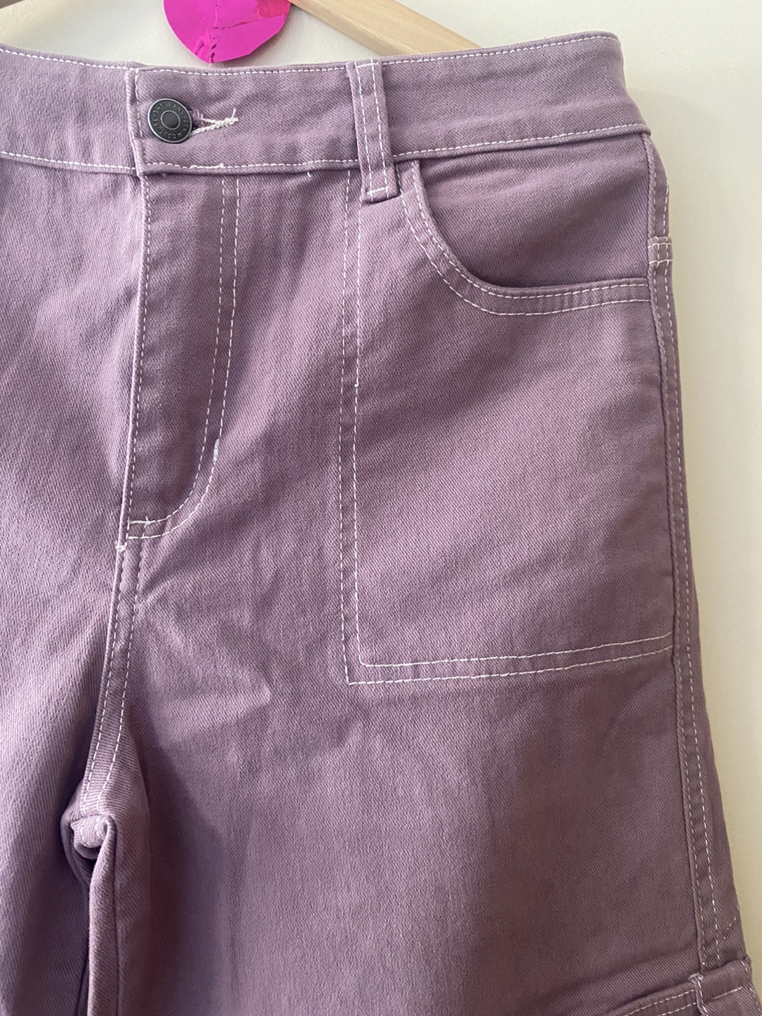 Lavender Cargo Pants - photo 2