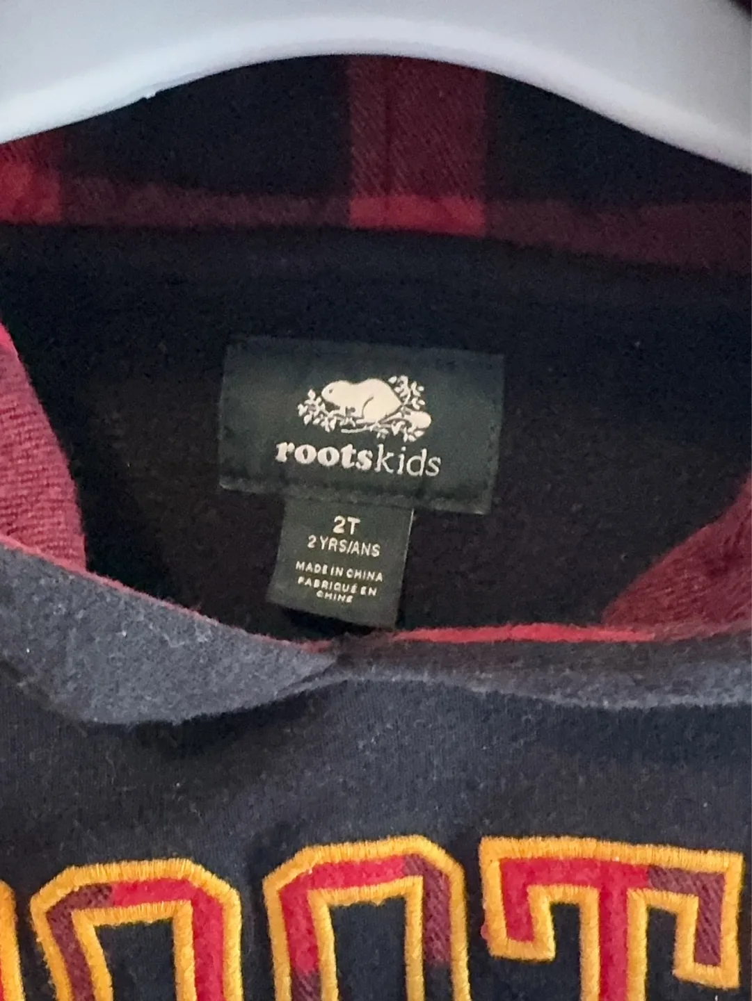 Roots Kids Hoodie Size 2T image indicator(2)