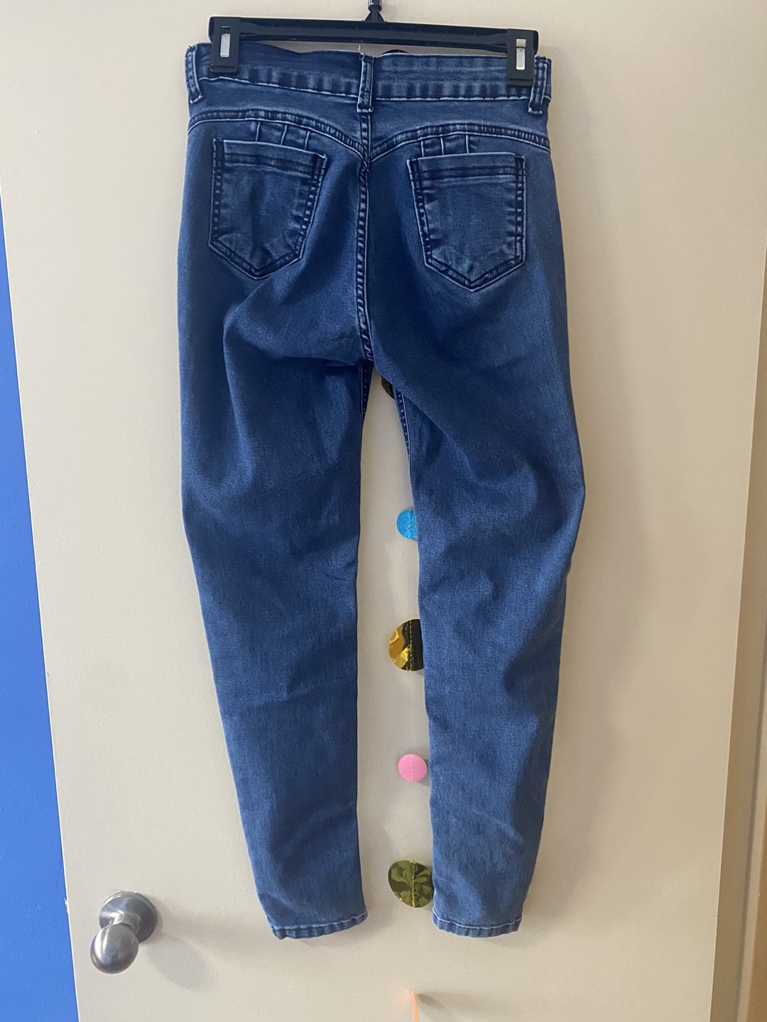 Women's Dark Wash Skinny Jeans - photo 3