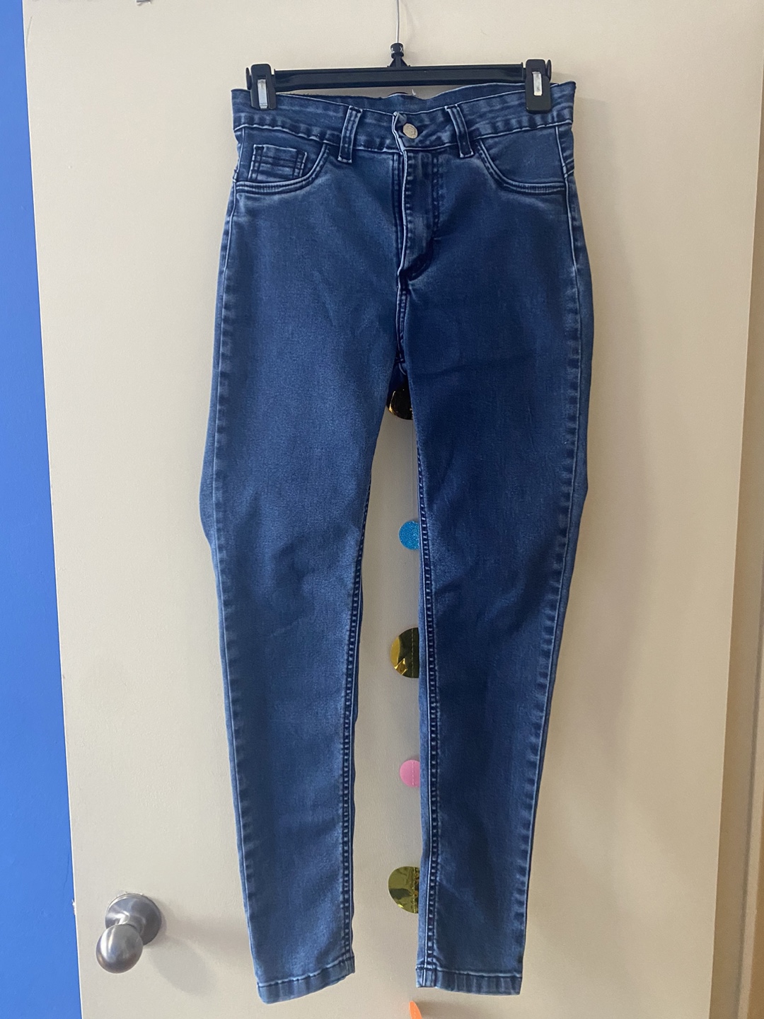 Women's Dark Wash Skinny Jeans