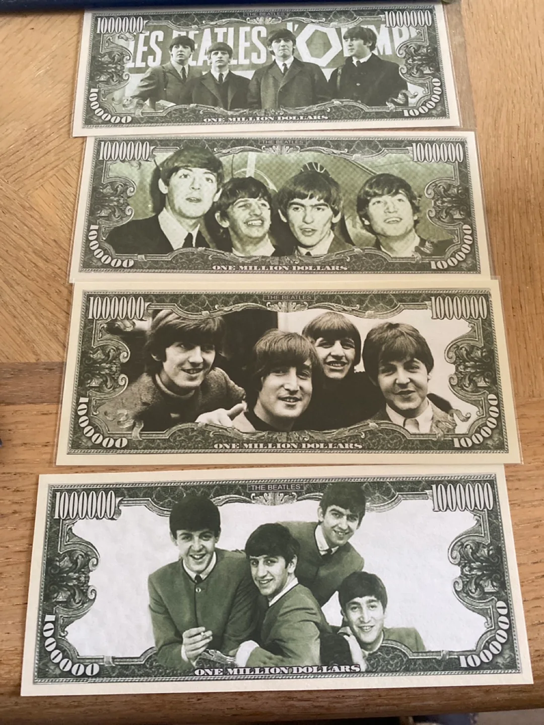 The Beatles novelty notes image indicator(2)