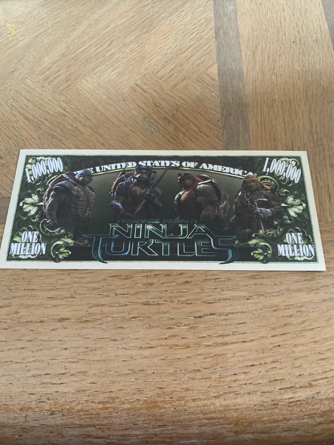 Teenage Mutant Ninja Turtles 1984-2014 Commemorative Bill image indicator(2)