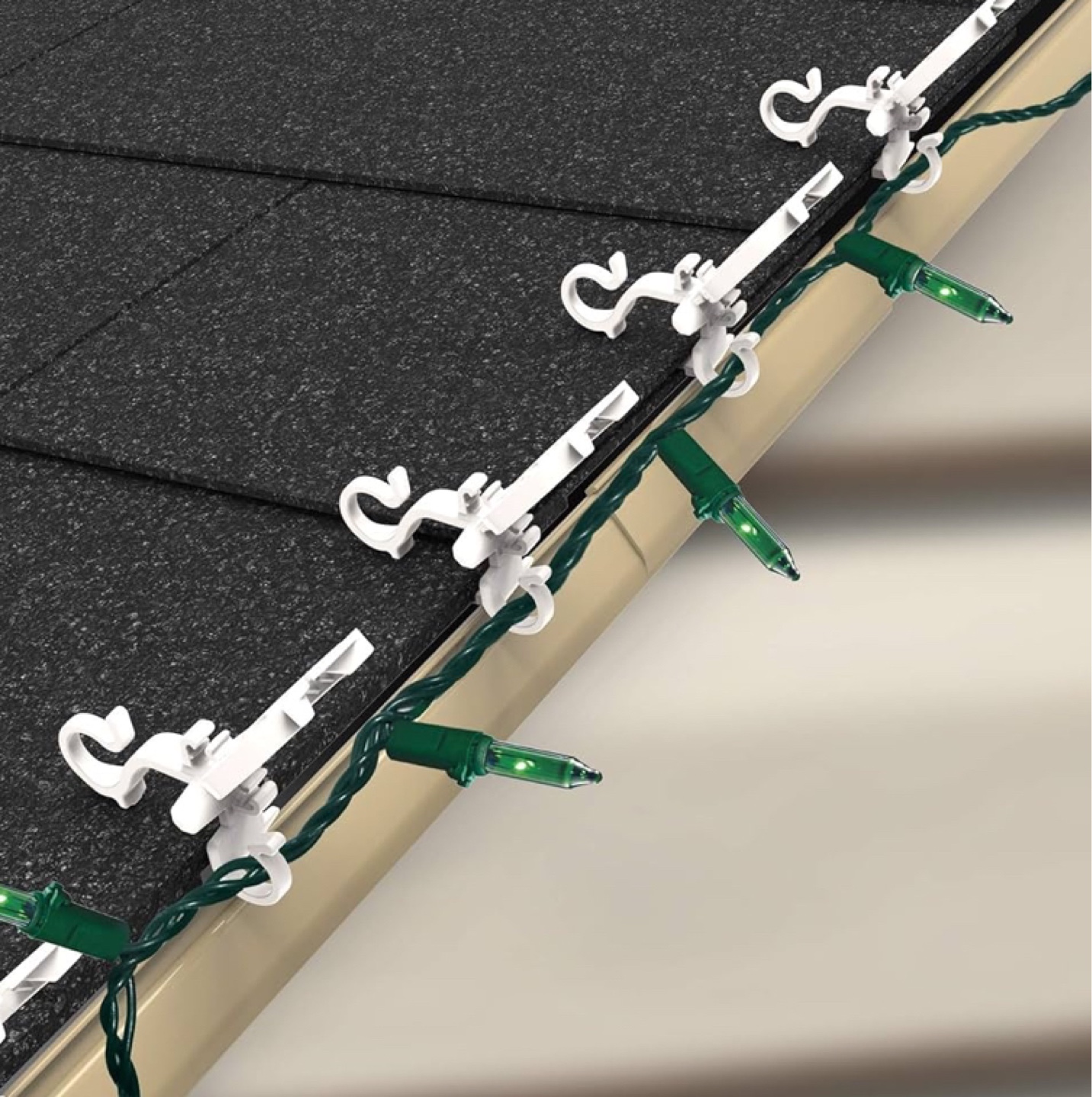 Adams Holiday LED light clips for gutters - photo 2