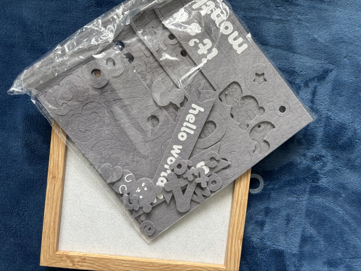 Reece Studio Felt Letterboard Set - Baby Milestone Photo Prop