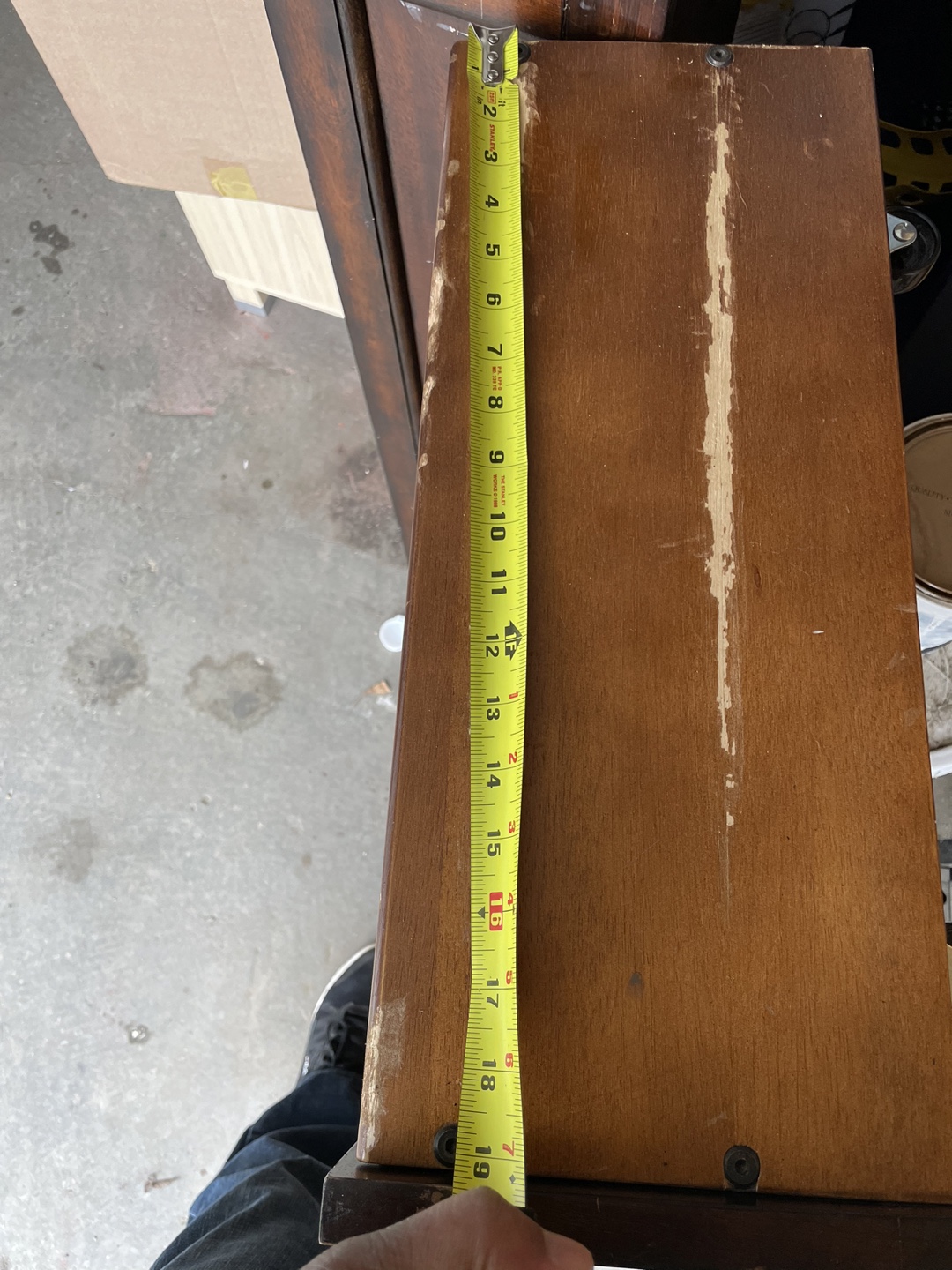 Large Wooden  under bed drawer - photo 5