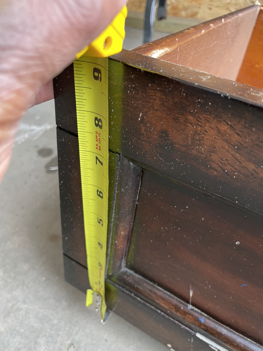 Large Wooden  under bed drawer - photo 3