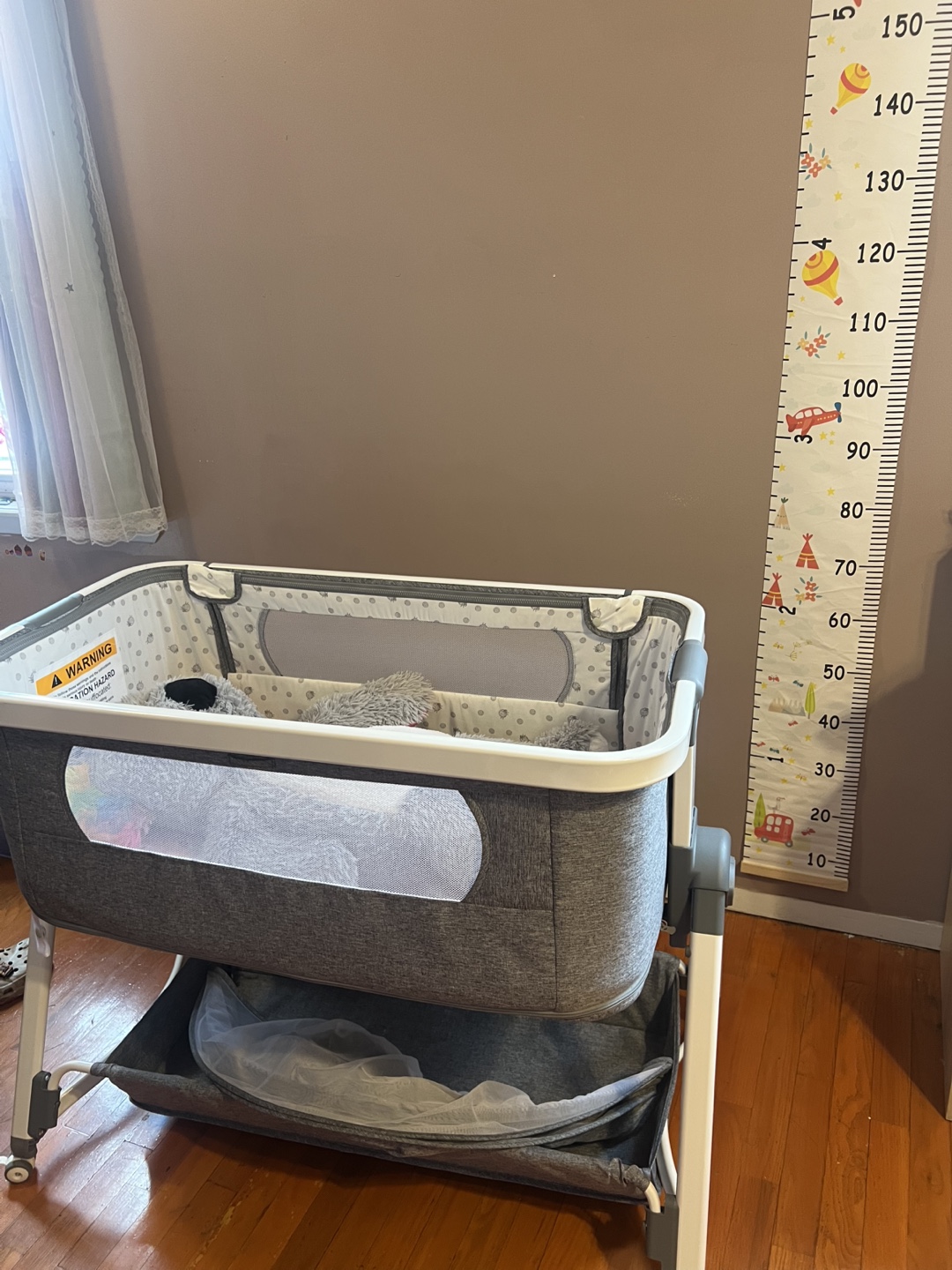 Baby Bassinet with Stand and Canopy