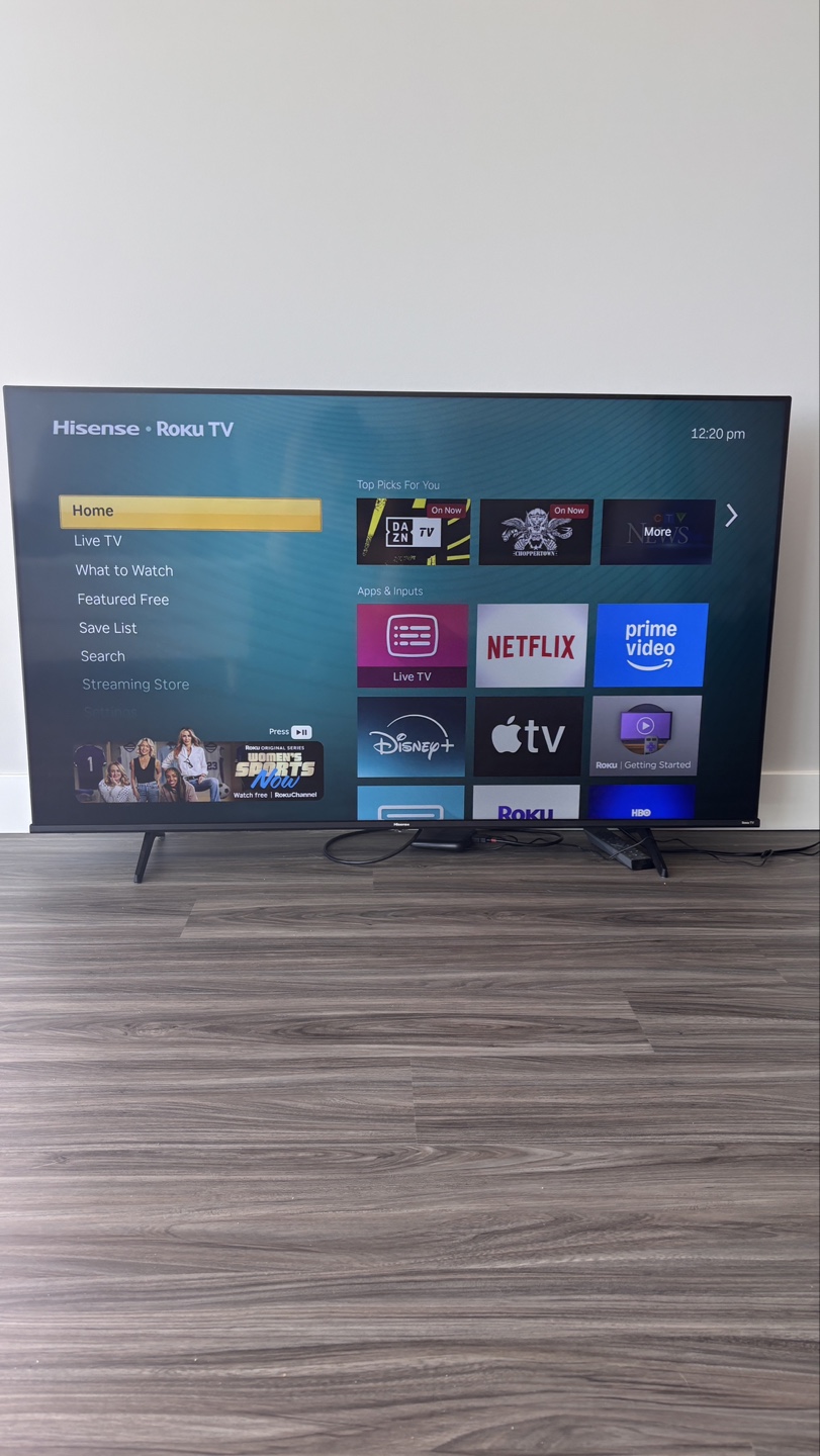 TV 58” 4K LED Hisense - Move-out Sale ⚡️ - photo 2
