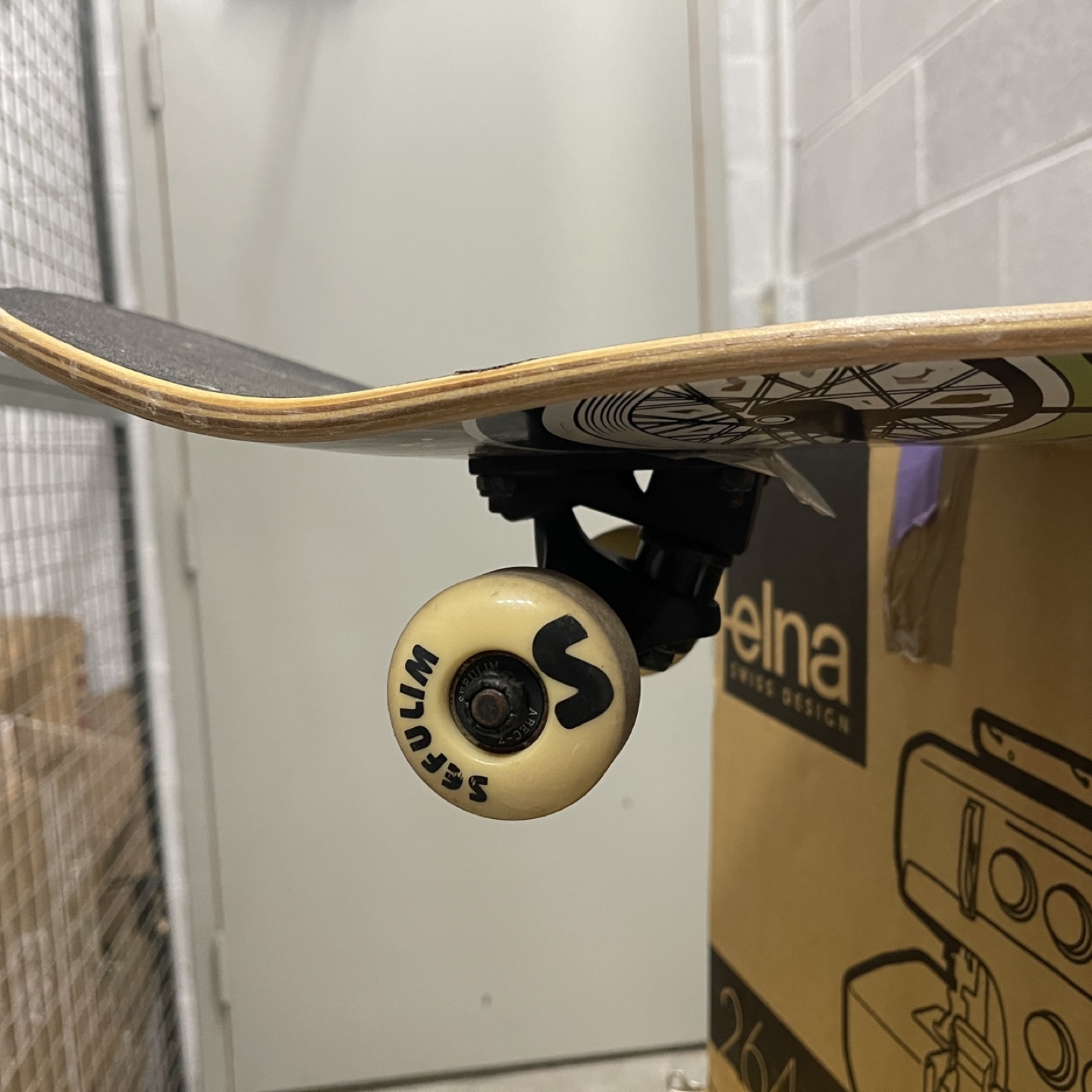Used Sefulim Skateboard - Motorcycle Design - photo 3