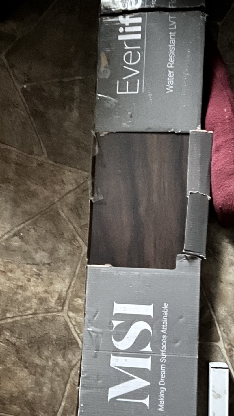 MSI Everlife Water Resistant LVT Flooring