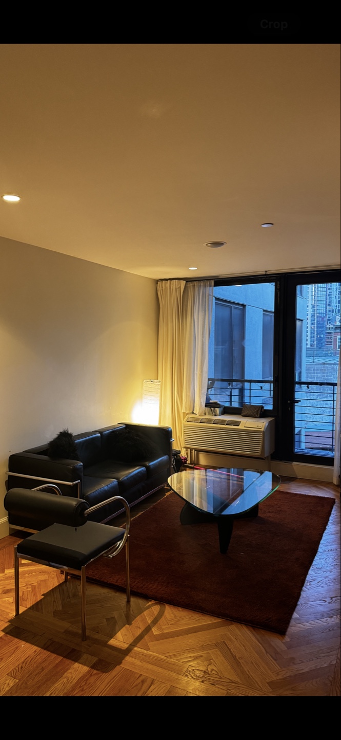 Le Corbusier Style Black Leather Sofa mid century modern - photo 4