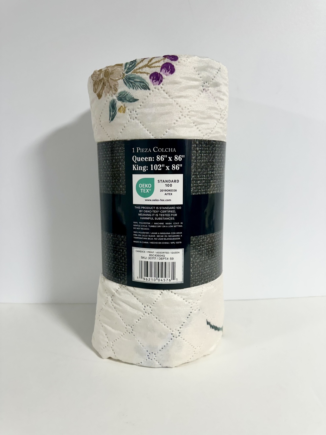 Madison Lane Collection Queen Quilt - Floral Print - photo 2