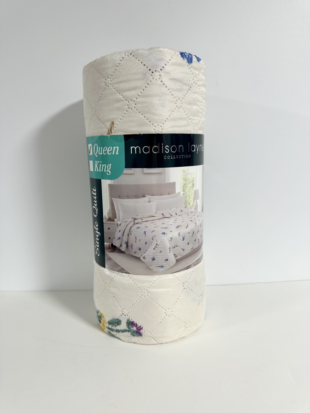 Madison Lane Collection Queen Quilt - Floral Print
