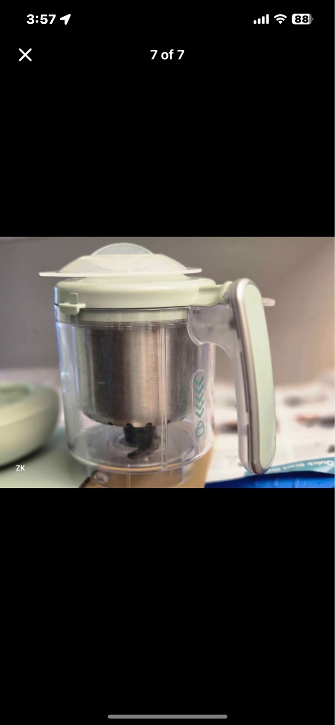 Chefhandy Baby Food Processor - Green - photo 2