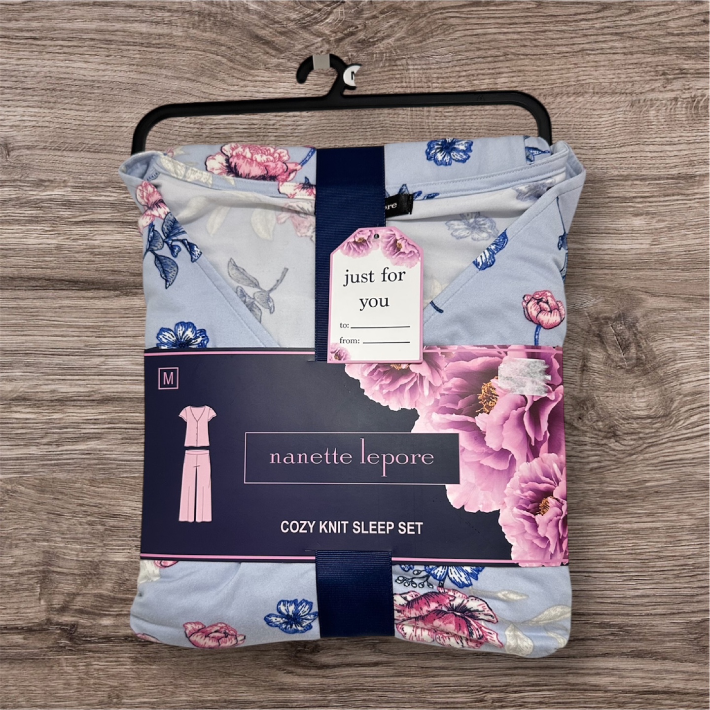 Nannie Lepor Cozy Knit Sleep Set, Size M