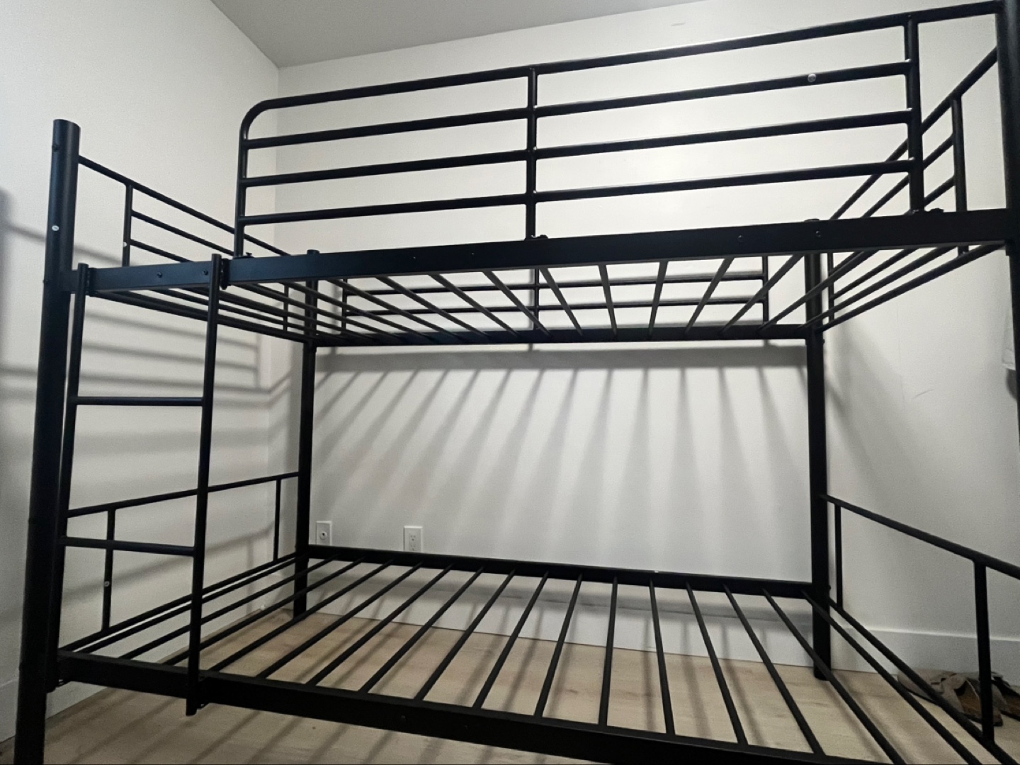 GORLAX Metal Bunk Bed Frame - Twin over Twin - photo 2